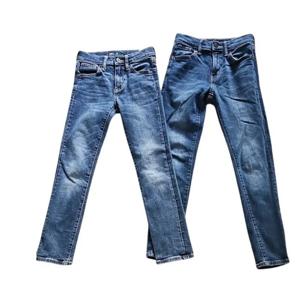 Old Navy Original Taper Built-In Flex Slim Jeans Minimalist Blue Kids 10 Slim